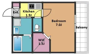 ラ マヒナ【2階】の間取り