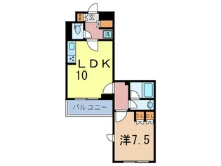 エスティメゾン千石【1階】の間取り