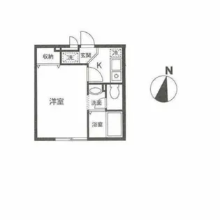 リリー学芸大学【2階】の間取り