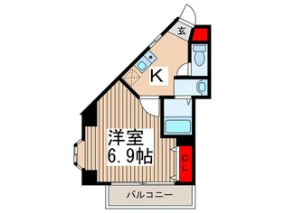 Studio・M【2階】の間取り