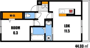 クラウドMR【2階】の間取り