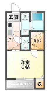 ローズガーデン松浜【2階】の間取り