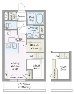 My Style vintage 瀬谷壱番館【1階】の間取り