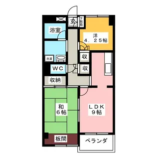 メゾン・ド・高麗【2階】の間取り