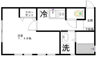 メープルハイム根岸【2階】の間取り