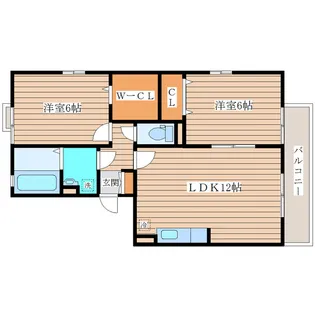 Q.Front【3階】の間取り