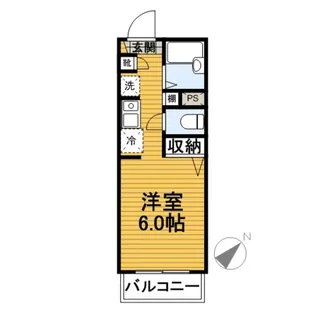 エス・パルク【1階】の間取り