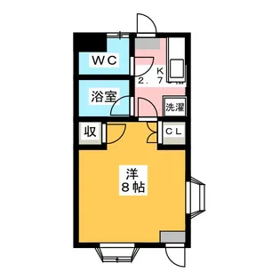 アップルズ H【1階】の間取り