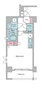 レジディア神田東【3階】の間取り