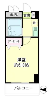 第10新井ビル【5階】の間取り