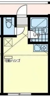 サザンみなとみらい御所山【1階】の間取り