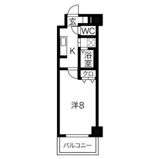 リアライズ沢下町II【4階】の間取り