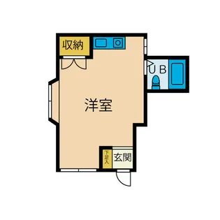 松枝サンハイツ【2階】の間取り