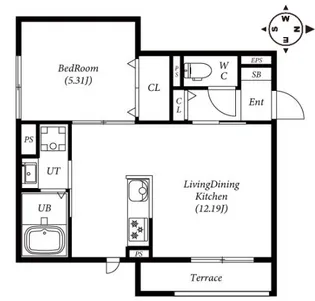 メゾン・リシェス【2階】の間取り
