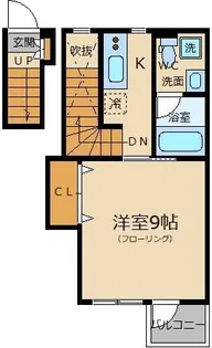 Westy 葵【2階】の間取り