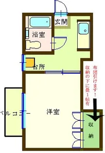 ハイツ稲穂【2階】の間取り