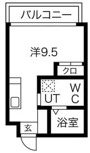 リビングライフ長瀬ウエスト【2階】の間取り