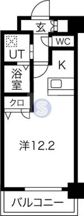 エスリード西小路御池【4階】の間取り