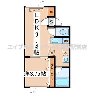 パンプキン3【2階】の間取り