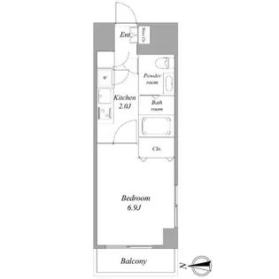シュールフローレ【4階】の間取り