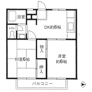 グリーンハイム壱番館【1階】の間取り