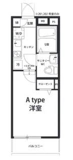 ラフィットII【2階】の間取り