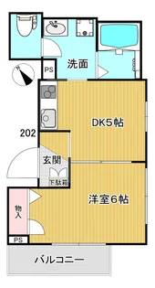 アロン・ド池尻【2階】の間取り