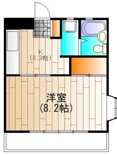カーサみやび【3階】の間取り