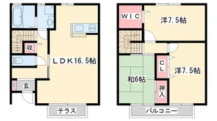 パークハイム壱番館 C棟【1階】の間取り