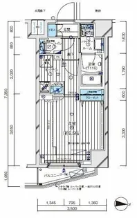メインステージ板橋EAST【6階】の間取り