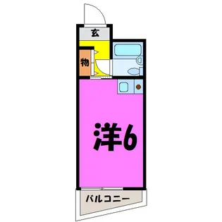 MOMO10(熊谷市本石)【4階】の間取り