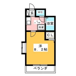 コンフォール加茂【3階】の間取り