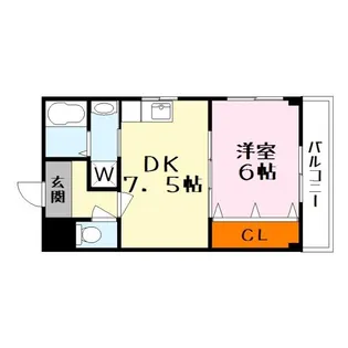 ミレニアム2000【1階】の間取り