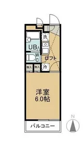 レーベンハイム中庄【1階】の間取り