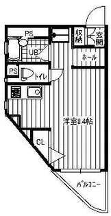 マ ブル西ヶ原【1階】の間取り