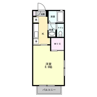 メルヴェーユ【2階】の間取り