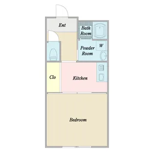 東和マンション【5階】の間取り