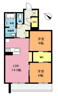 Park Annex【2階】の間取り