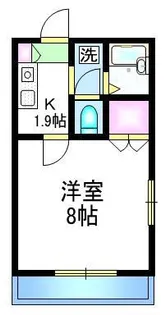 クレール【1階】の間取り