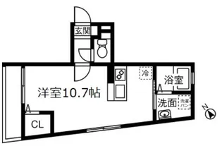 パインスコッチ【3階】の間取り