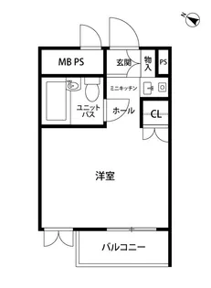 マートルコート駒沢大学【2階】の間取り