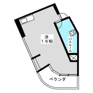 BAUWERK【2階】の間取り