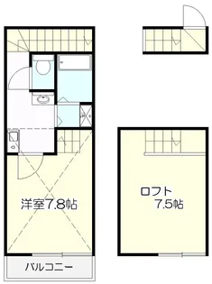 Wisteria泉【2階】の間取り