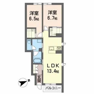 グランドステージ【1階】の間取り