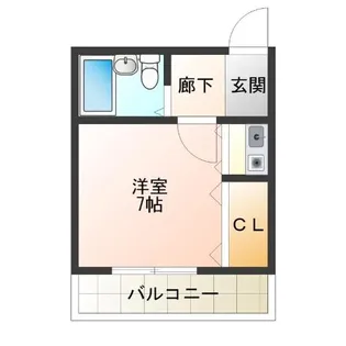 永田マンション【3階】の間取り