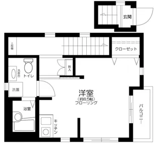 カーサ・ビアンカ【2階】の間取り