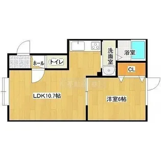 メゾンドソレイユ【1階】の間取り