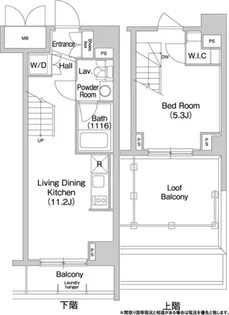 コンフォリア豊洲【8階】の間取り