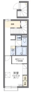 レオパレスK&S【2階】の間取り