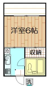 スカイハイツ若葉【2階】の間取り